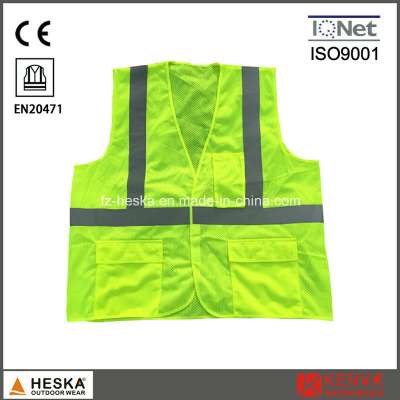 High Visibility Men Safety Vest