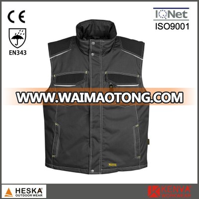 Oxford Mens Safety Waterproof Waistcoat